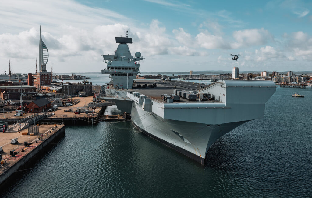 HMNB Portsmouth (UK MOD © Crown copyright 2025)