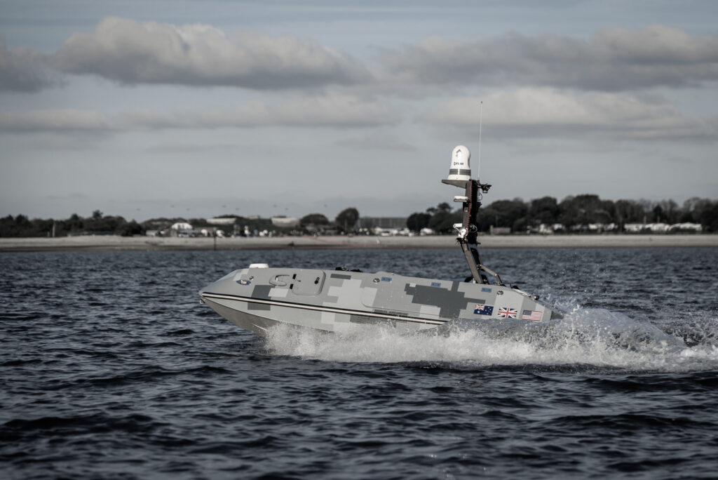 Persistent Shadow consortium showcases MARS uncrewed surface vessel and layered maritime effects to support Royal Navy's North Atlantic vision.