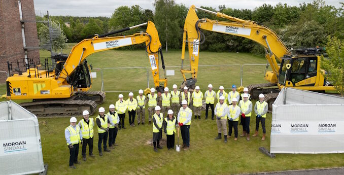A ground-breaking ceremony at Marne Barracks in Catterick has marked the start of construction on a significant package of new and improved facilities for the Royal Engineers,