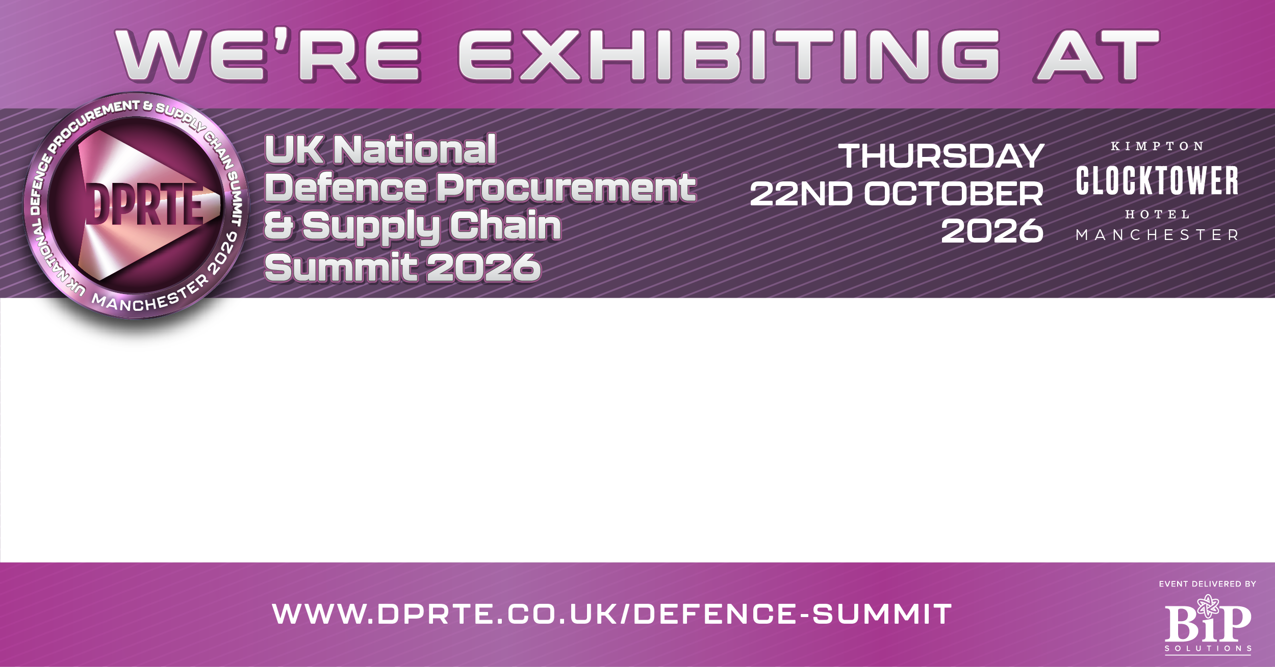 Exhibiting At (Early Bird) LinkedIn post